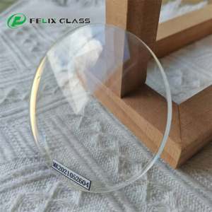 Lentilles de lunettes optiques monoculaires à vision simple en résine HC anti-buée ASP 1,56, anti-vapeur, transparentes, en deux parties - Product Image 6