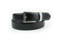 Ceinture décontractée en cuir PU noir pour femmes, ceinture de chemise avec boucle en alliage colorée personnalisée, accessoires vestimentaires