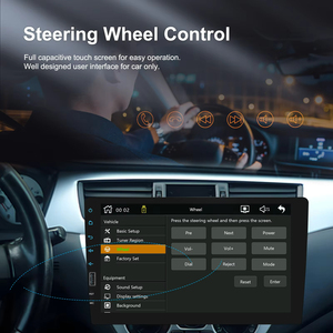 เครื่องเล่น MP5 ในรถยนต์ Podofo ขนาด 9 นิ้ว 1 Din รองรับ Wireless Carplay และ Android Auto พร้อมบลูทูธ วิทยุ FM เครื่องเสียงติดรถยนต์แบบ Single Din + ไมโครโฟนภายนอก ขายส่ง - Product Image 4