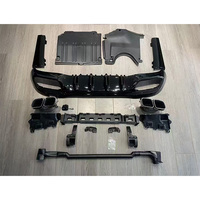 Nouveau kit carrosserie AMG, pare-chocs de qualité professionnelle, kit carrosserie C63 pour Mercedes-Benz Classe C W206 2022-2025