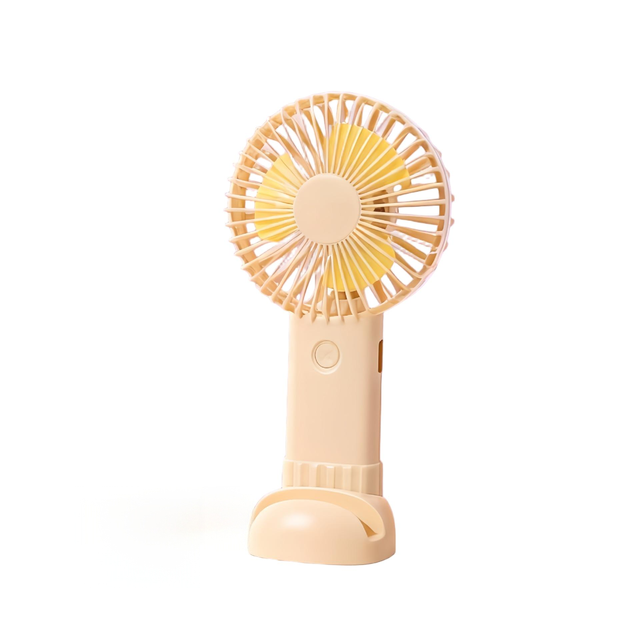 Portable Wearable Rechargeable USB Mini Fan for Outdoor & Household Use Battery Operated Small Plastic Handheld Fan