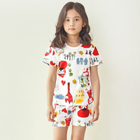 Conjunto de pijama infantil, de algodão, de alta qualidade