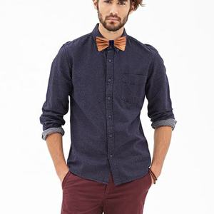 Coffret cadeau de luxe pour homme avec nœud papillon en bois 3D à <span class=keywords><strong>pois</strong></span> et boutons de manchette carrés - Product Image 6