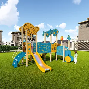 Manufacturer Outdoor Playground PE Board Slide Amusement Park Rides Customization Available