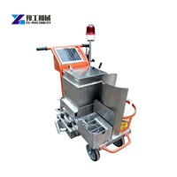 Yol Çatlak Doldurma Makinesi El İtmeli 100L Elektrikli Karıştırıcılı Beton Yüzeyler İçin