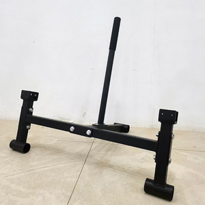 健身房硬拉杠铃架家用健身器材硬拉教练杆升降器杠铃杆撬棍 - Product Image 2