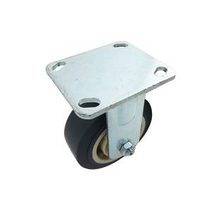 <span class=keywords><strong>5</strong></span> Zoll Hochbelastbare Thermoplastische Gummi-Starrrollen |   Für Industriewagen & Transportkarren |   Trolley & Ausrüstung - Product Image 1