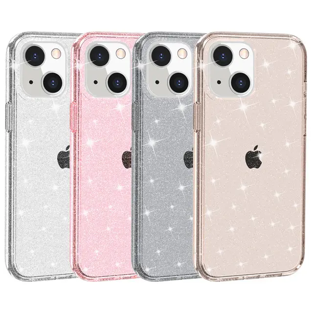 Fashion bling glitter TPU PC phone case for iPhone 13 Pro max 12 mini XR SE 2020 terminator shockproof phone cover cases