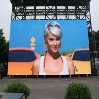 6m X 3m Led ekran komple sistem P2.6 P2.9 P3 P3.91 P4.81 Led Panel 500mm x 1000mm zemin kapalı açık Led Video ekranı