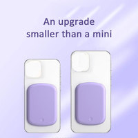 Banque d'alimentation sans fil magnétique portable de haute qualité, charge rapide, mini, mince, 10000 mAh, multicolore