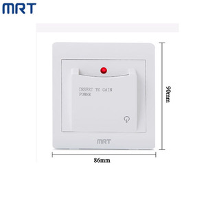 MRT Brand New Style Electrical <strong>Magnetic</strong> Key Card <strong>Switch</strong> AC220V 40A with Time Delay Used for Hotel - Product Image 4