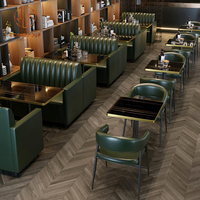 Café Café Marbre Restaurant Chaise et Table Meubles Canapé Cabine Sièges Ensemble pour Café
