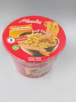 Minoodles Brand 94g Bowl Instant Noodles Halal US EU Market Dried Low-Fat Healthy Bulk Instant Ramen Accept OEM/ODM DDP