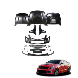 Langyu 13-19 Autoteile Front stoßstange Montage Kotflügel ATS III Body Kit Mit Motorhaube ATS-V Body Kit Für Cadillac ATS Bodykit - Product Image 1