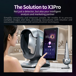 Analyseur de peau intelligent à IA pour salon, avec poignée microscopique, scanner cutané Wi-Fi et système de rapports - Product Image 1