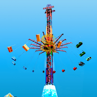 Manège Géant Flying Dream Swing pour Parc d'Attractions à Vendre – Attraction d'Aventure Extrêmement Emménageante