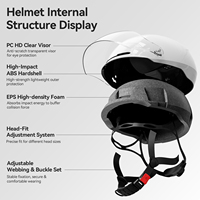 Casques de sécurité Billionsports unisexes légers en ABS+EPS, résistants aux chocs, pour le vélo, le roller, le patinage et la conduite