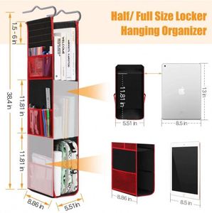Customization Large Capacity Hanging <b>Book</b> and Magazine Storage Bag With Mesh Pockets on Both Sides for School Supplies Organizer - Product Image 4