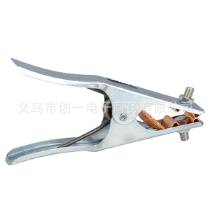 Tig Welding Machine Grounding Clamp 500A 800A 1000A Silver Color With Nickel Plating For Electric Welding - Product Image 3