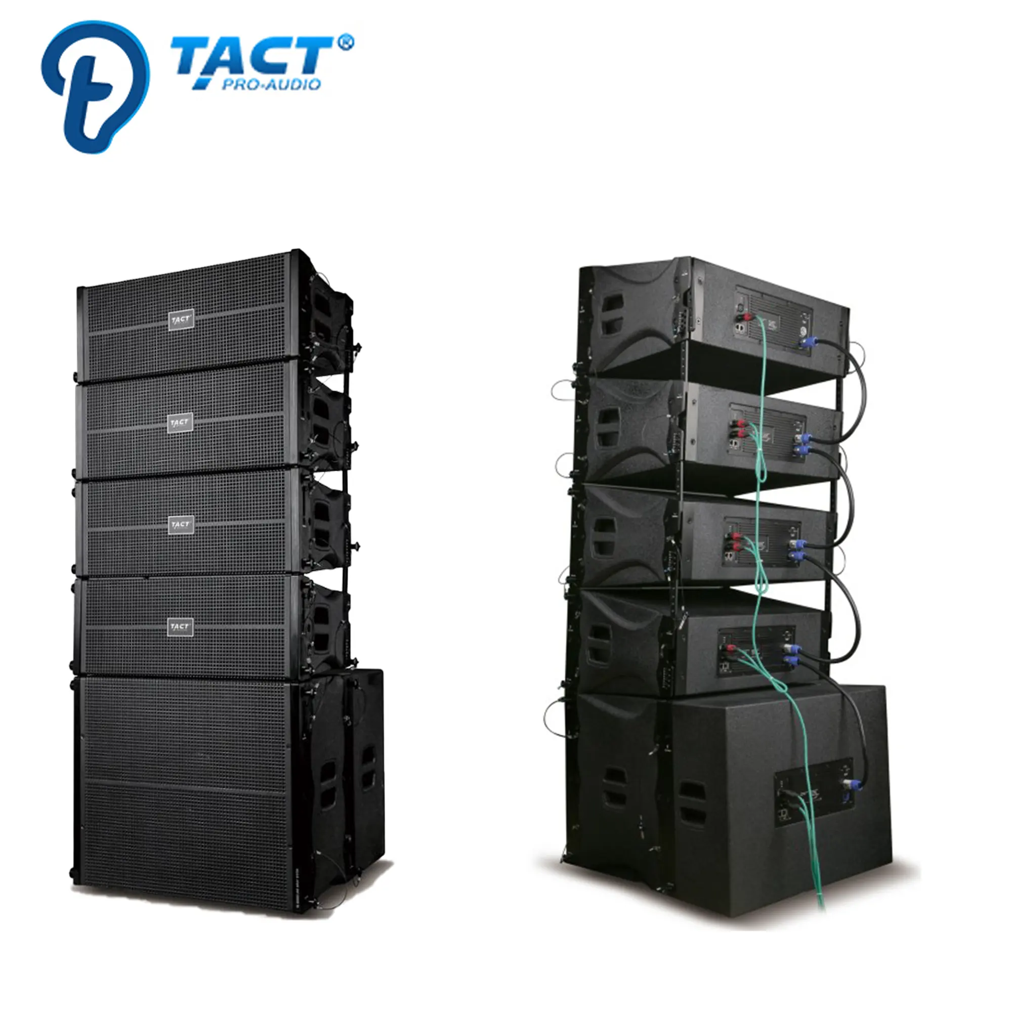 Line array professional 6 pollici active line array sistema esterno per attrezzature per noleggio eventi