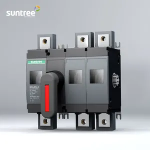 Solar Pv Elektrische 1500V 250A Dc Disconnect Isoleren Switch Box