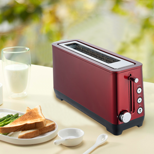 Wholesale Custom Household 220v Metal Adjustable Automatic Pop up Electric <strong>Single</strong> Slot 2 <strong>Slice</strong> Bread <strong>Toaster</strong> - Product Image 2