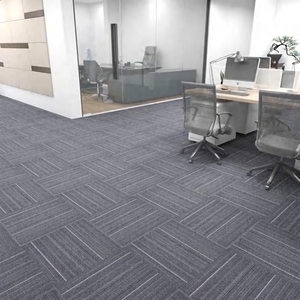 กระเบื้องพรมปูพื้น PP ตกแต่ง & กระเบื้องพรมสำนักงานทันสมัย พร้อมคุณสมบัติซับเสียง เป็นมิตรกับสิ่งแวดล้อม สำหรับใช้ในบ้านและเชิงพาณิชย์ - Product Image 6