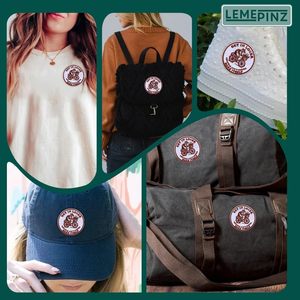 Parche Bordado de Mapache 'Get In Loser' de 3 Pulgadas Termoadhesivo para Gorras y Ropa - Product Image 6