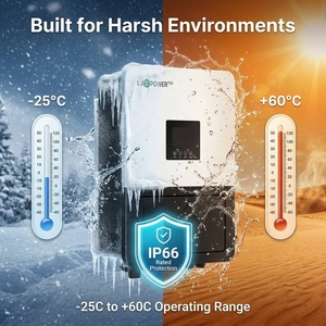 อินเวอร์เตอร์ไฮบริด Luxpower GEN3-LB-EU 6K 6KW 48V 230VAC  ประสิทธิภาพ 97%  ระบบสำรองไฟ (UPS) <span class=keywords><strong>7ms</strong></span> สำหรับระบบโซลาร์เซลล์บ้านในยุโรป - Product Image 4