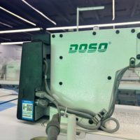 Machine à coudre industrielle point droit D7-2A la plus vendue, à une aiguille, entraînement direct, coupe-fil automatique, moteur inclus