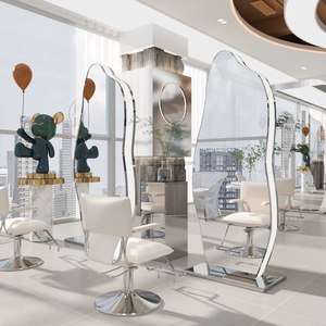Dernier modèle <span class=keywords><strong>de</strong></span> <span class=keywords><strong>miroir</strong></span> <span class=keywords><strong>de</strong></span> <span class=keywords><strong>coiffure</strong></span> en aluminium avec éclairage LED, <span class=keywords><strong>grand</strong></span> <span class=keywords><strong>miroir</strong></span> <span class=keywords><strong>de</strong></span> <span class=keywords><strong>salon</strong></span> <span class=keywords><strong>de</strong></span> <span class=keywords><strong>coiffure</strong></span>, <span class=keywords><strong>salon</strong></span> <span class=keywords><strong>de</strong></span> beauté, <span class=keywords><strong>salon</strong></span> <span class=keywords><strong>de</strong></span> maquillage, <span class=keywords><strong>salon</strong></span> <span class=keywords><strong>de</strong></span> barbier - Product Image 4