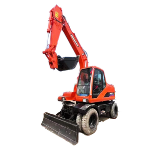 Doosan DX150 DH150รถขุดล้อ15ton มือสองเครื่องยนต์ดั้งเดิมจากดูไบ - Product Image 1