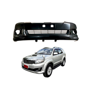 อุปกรณ์ต<span class=keywords><strong>ก</strong></span>แต่งรถยนต์ MAICTOP <span class=keywords><strong>ก</strong></span>ันชนหน้าแบบตรงรุ่น วัสดุพลาสติกเกรด EM <span class=keywords><strong>ก</strong></span>ันชนหลัง สำหรับรถยนต์โตโยต้า ฟอร์จูนเนอร์ ปี 2012-2015 - Product Image 1
