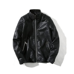 <strong>Jacket</strong> Manufacturer Wholesales New <strong>Men's</strong> Punk Style PU Motorcycle <strong>Jacket</strong>, Suitable for Y2K <strong>Gothic</strong> and Bicycle Fashion Trends - Product Image 1