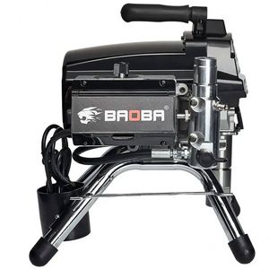 เครื่องพ่นสีไฟฟ้าไร้อากาศ BAOBA 1500W 3500psi ถ้วย 1 ลิตร ระดับมืออาชีพ ปรับแรงดันได้ - Product Image 6