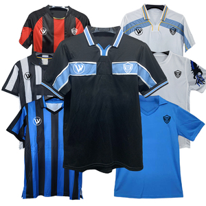 Club maschile italiano un abbigliamento Da Calcio in poliestere 100% traspirante Maglia Da Calcio Maglia retrò Maglia Da Calcio - Product Image 5