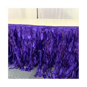 Durable Tafetta <b>Table</b> <b>Skirt</b> for Space Themed Parties - Product Image 4