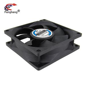 Ventilador de refrigeración de aire sin escobillas, soporte silencioso de rodamiento de manga de 8025S, 80x80x25, 12v y 24v para portátil, Enfriador de aire de CC - Product Image 1