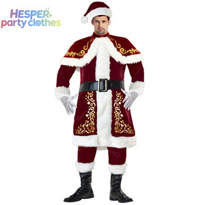 Costume de Noël Père Noël HESPER pour le Nouvel An, déguisement cosplay, costume de Père Noël fantaisie pour adulte - Product Image 1