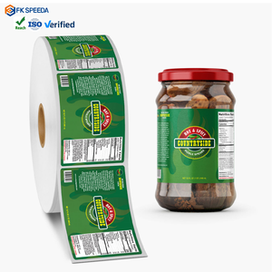 Rouleau d'étiquettes personnalisées Autocollants étiquettes personnalisées Décalcomanies personnalisées avec Logo Texte Nom Image Photo Autocollant personnalisé impression de logo - Product Image 4