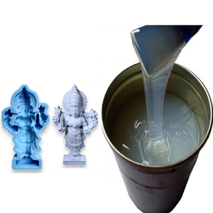 Goma de silicona líquida de grado alimenticio, curado de platino, Molde de resina de silicona, fabricación de materia prima de silicona para moldes artesanales - Product Image 1