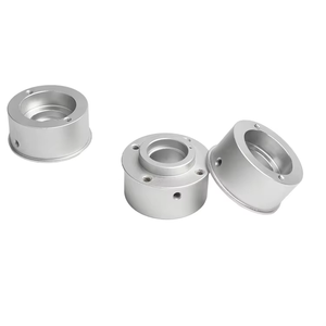 Custom CNC Machining Aluminum Flange Bushing Aluminum Alloy Bearing Housing Precision Turning Milling Machined Non-Standard Mech - Product Image 6