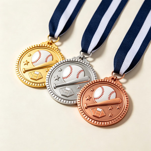 Médaille de récompense en métal sur le thème de la peinture artistique, plaquée or, émail coloré, ruban, <span class=keywords><strong>concours</strong></span> d'art scolaire, événements créatifs pour enfants - Product Image 2