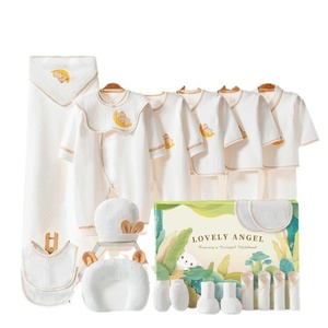 Conjunto de regalo de ropa de algodón puro <span class=keywords><strong>para</strong></span> recién <span class=keywords><strong>nacidos</strong></span>, colección de bebé de luna llena <span class=keywords><strong>para</strong></span> Clase de verano, caja de regalo de ropa de bebé <span class=keywords><strong>para</strong></span> reuniones - Product Image 5