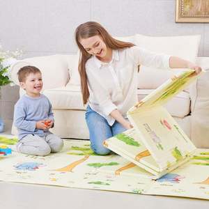 Alfombra de juegos para bebés, tapete de doble cara, tapete plegable XPE para bebés - Product Image 4