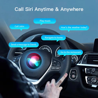 Kit de rétrofit sans fil Android Auto CarPlay avec télécommande pour système BMW NBT F10/F20/F30/F15/F25/E60/E90 Série 1-7
