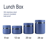 Boîte à bento isotherme en acier inoxydable réutilisable et écologique, compatible lave-vaisselle, durable et étanche pour enfants et adultes, idéale pour l'extérieur