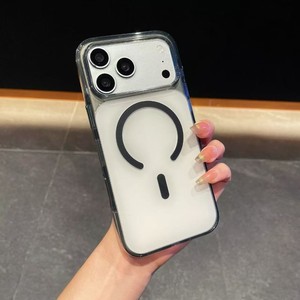 Funda Transparente para Teléfono con Atracción Magnética, Color Macaron, para iPhone 17 16 15 14 13 12 Pro Max, Resistente a Impactos - Product Image 5