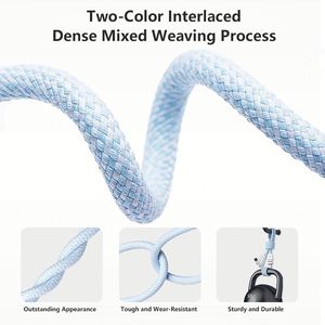 Cable de Carga Rápida Multifunción 3 en 1 con Logotipo Personalizado, Trenzado de Nailon, Aleación de Aluminio, Micro USB Tipo C para Teléfono - Product Image 2