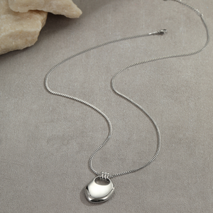 Collier de style sacoche de selle Fever, collier en acier inoxydable, style froid haut de gamme, longue chaîne de pull - Product Image 4